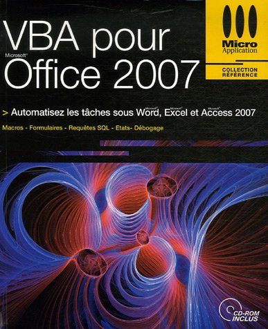 VBA pour Office 2007