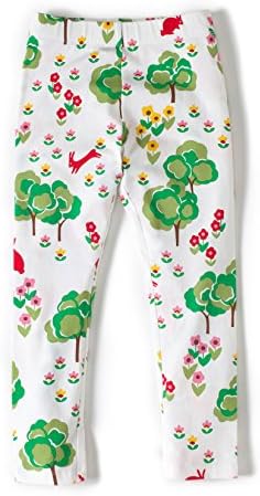 Zebra fish girl cartoon elastic cotton leggings printed Print Long Pants Size 9-10