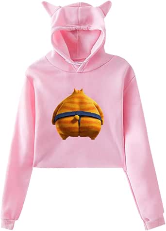 pink cat hoodie with ears