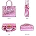 mibasies Unicorn Kids Purse for Little Girls Rainbow Toddler Crossbody Handbags