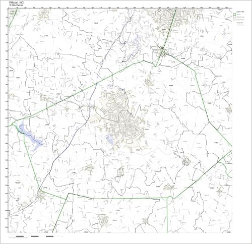 Wilson Nc Zip Code Map Wilson, Nc Zip Code Map Laminated: Amazon.com: Office Products