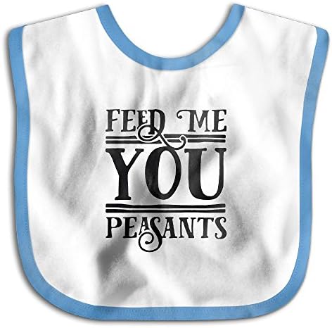 Time To Feed Me Funny Absorbent Cotton Baby Soft Toddler Bib