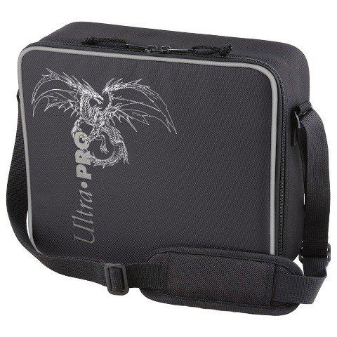 Deluxe Gaming Case Black Dragon With Silver Trim Ultra Pro