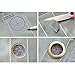 LANDGOO Curtain Grommets 1-9/16 Inch Inner Diameter 16Pack Matte Gold Curtain Eyelets for Hanging Eyelet Curtains