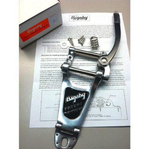 Bigsby B7 Guitar Vibrato For Arch Top Electrics, Aluminum (Gibson Les Paul, ES 335)