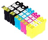 Blake Printing Supply Remanufactured Ink Cartridge Replacement for EPSON T1271 (2x Black, 2x Cyan, 2x Yellow, 2x Magenta, 8-Pack)