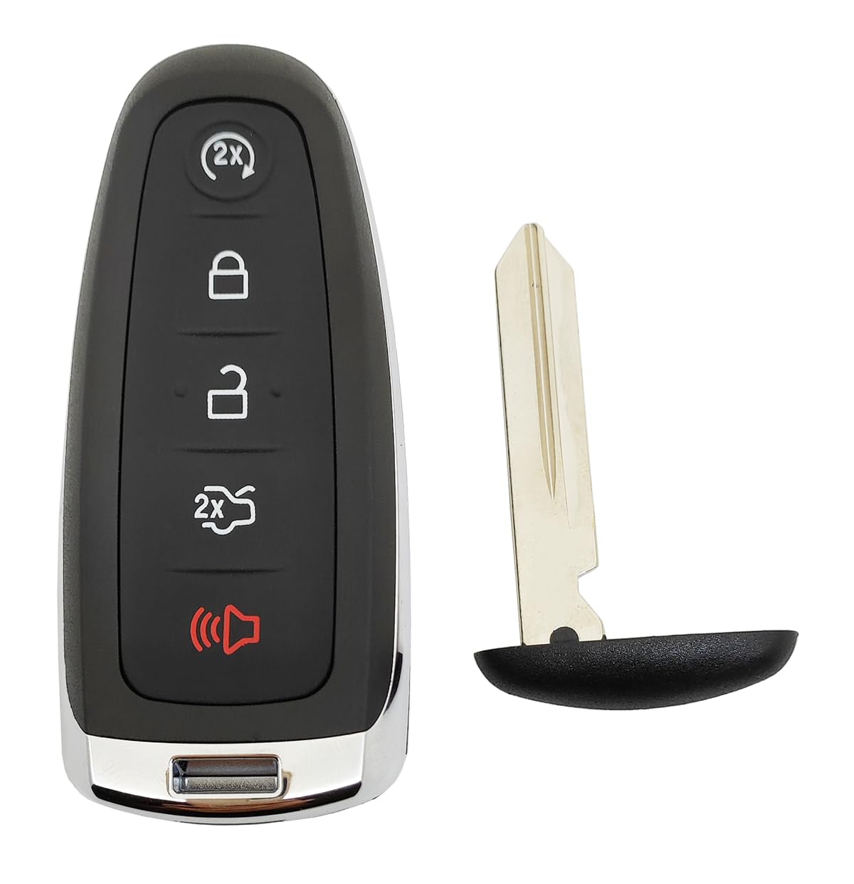Photo 1 of AYGUCEKE Replacement Remote Key Shell Cover fit for Ford Explorer Escape Flex Edge Focus Taurus Lincoln MKS MKT MKX Key Fob P/N: M3N5WY8609
