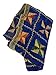 IBC Punjabi Dupatta Phulkari Work Women Scarf Perfect Match for any Dress (Royal Blue)