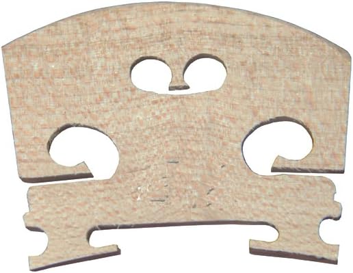 Violin 3/4 size Bridge x 1 By Zest Plain Violin Bridge in Maple uncut 4/4, 3/4, 1/2 & 1/4 sizes (3/4)