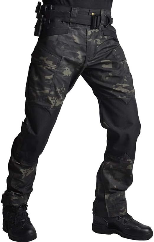 Pantalón Camuflado Negro | Online www.jardimartimoniz.pt