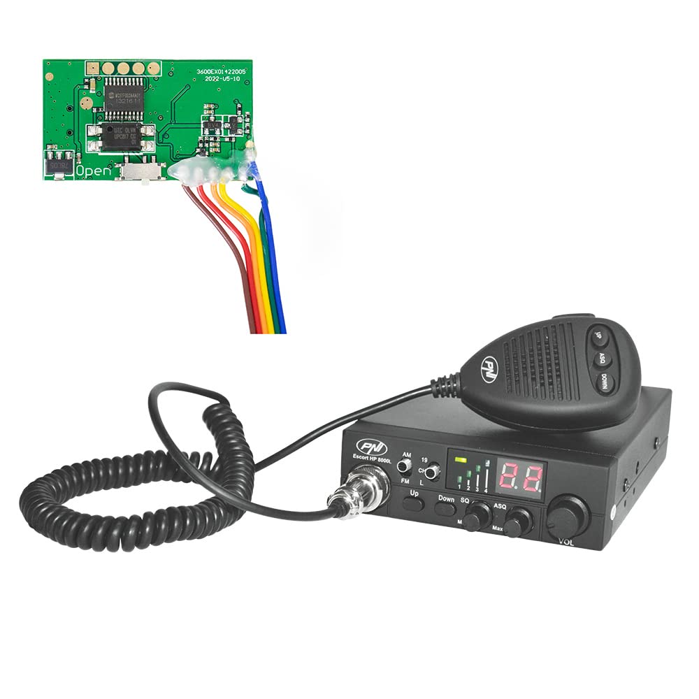 PNI Escort HP 8000L CB Radio and PNI ECH01 Echo and Roger Beep Module