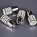 Ecosin Fashion 4x BAY15D 1157 White Car Tail Stop Brake Light Super Bright 64 SMD LED Bulb 12V