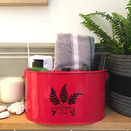 Galvanized Caddy With Handle Metal Caddy Organizer Galvanized