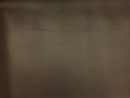 Vinyl Faux Leather Pigskin Brown Fabric / 55" Wide / Sold by the yard