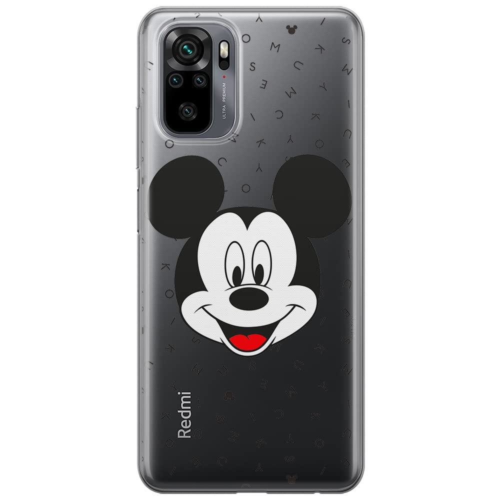 ERT GROUP mobile phone case for Xiaomi REDMI NOTE 10/ 10S original and officially Licensed Disney pattern Mickey 020 optimally adapted to the shape of the mobile phone, partially transparent