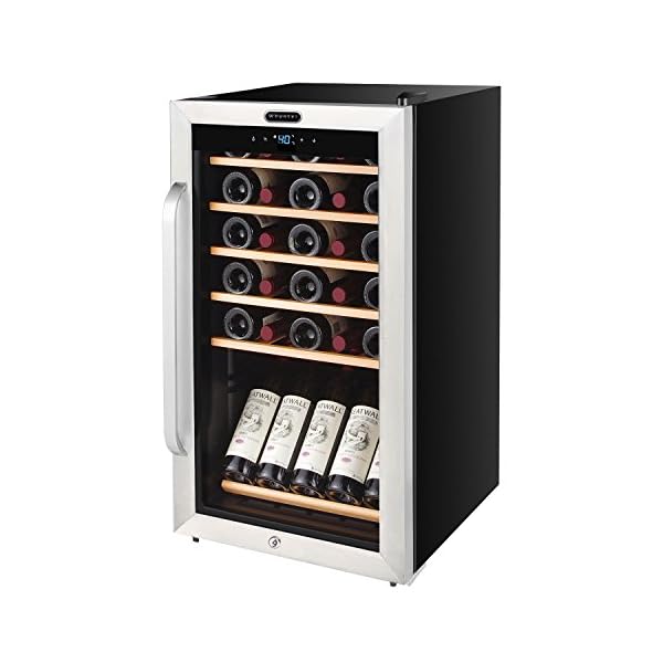Whynter-FWC-341TS-34-Bottle-Freestanding-Wine-Refrigerator-with-Display-Shelf-and-Digital-Control-Stainless-Steel-One-Size
