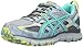 ASICS Women's Gel-Scram 3 Trail Runner, Mid Grey/Turquoise/Aluminum, 7.5 M US