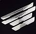 Weigesi for Equinox 2015-2020 2021 Accessories Door Sill Scuff Plate Door Sill Protector Cover Trim