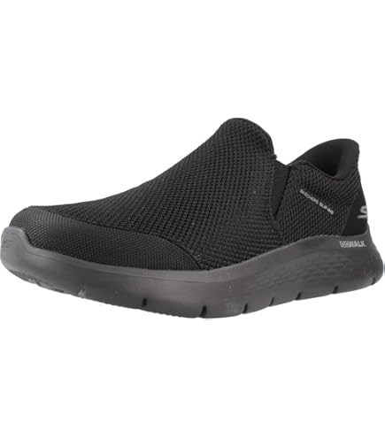 Amazon.com | Skechers D'Lux Walker Orford Hands Free Slip-Ins