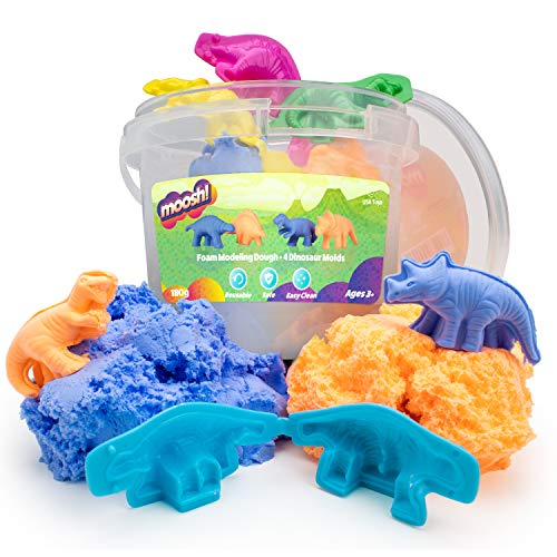 USA Toyz Moosh Fluffy Modeling Clay Soft Foam Non Drying Clay w/ 4