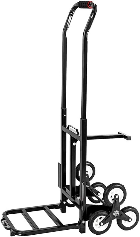 Amazon.com: Portable Stair Climbing Cart 330 lbs Capacity with 6 Wheels ...