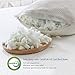 Sweetnight Bamboo Bed Pillows for Sleeping - Adjustable Loft Gel Shredded Memory Foam Pillow with Removable Case for Neck Pain Relief,Side Back Stomach Sleeper, CertiPUR-US & Hypoallergenic, Queen