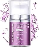 Skederm New Vitamin C X30 Power Serum. Hyaluronic Acid with Aquaxyl. 1 fl. oz.