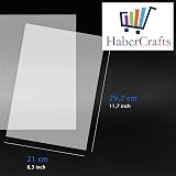 Habercrafts A4 Universal Transparency Film 120µm 50 Sheets Laser Printer view 4