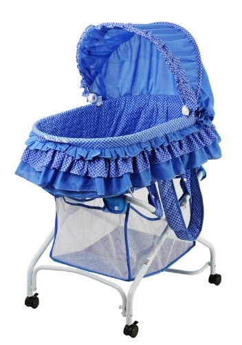 bassinet blue