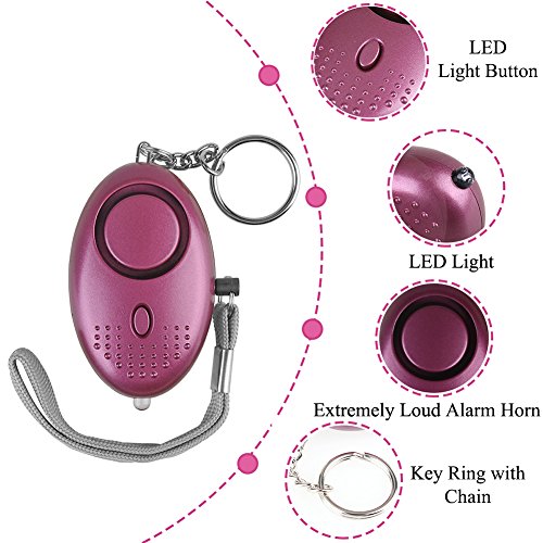 Personal-Alarm-Keychain-Safesound-2-Pack-Vinkey-130dB-LOUD-Emergency-Personal-Safety-Alarm-with-Flashlight-Safety-Defense-Personal-Alarm-for-Women-Kids-Elderly-Girls-Students-Batteries-Included