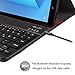 KuGi Samsung Galaxy Tab S3 9.7 Keyboard case,Ultra-thin Detachable Bluetooth Keyboard Stand Portfolio Case / Cove for Samsung Galaxy Tab S3 9.7-Inch Tablet w/ S Pen SM-T820 / T825 (Black)