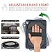 iPad Pro 11 2020 2nd Generation Case with Pencil Holder, Drop Resistant Case with 360 Degree Swivel Stand, Adjustable Hand Strap, Shoulder Strap for iPad Pro 11