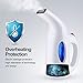 BANGMENG clothes steamer, New Design Fabric Steamer For Clothes, Travel and Home Handheld Garment Steamer, Fast Heat-Up, With Automatic Shut-Off Safety Protection,130ml (White)