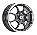 Konig Lightning Gloss Black Wheel with Machined Lip (14x6
