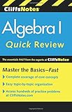 CliffsNotes Algebra I Quick Review, 2nd Edition (Cliffs Quick Review (Paperback))