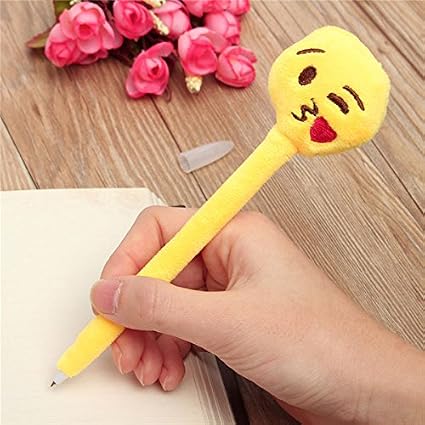 Amazon かわいい絵文字ボールポイントペン漫画クリエイティブボールペン文房具学生ギフト ペン 文房具 オフィス用品
