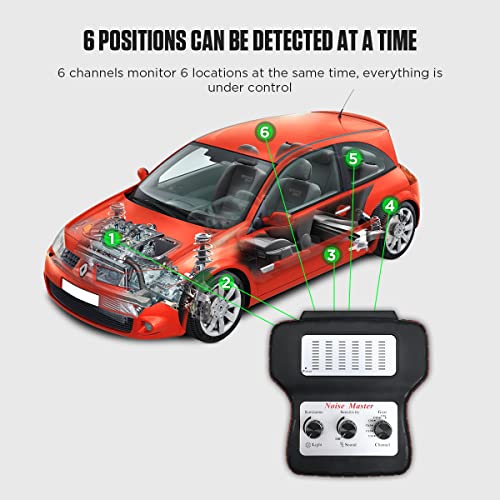 Chassis Ear Auto Detector Tool Kit, 6 Channel Chassis Ears Sound