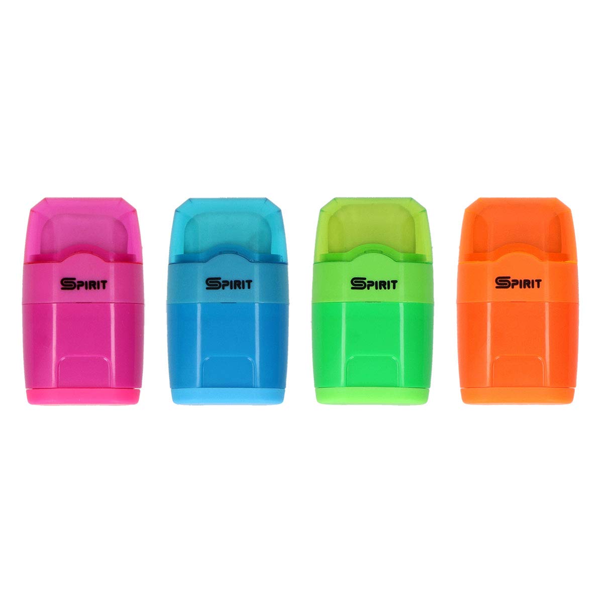 SPIRIT TTS Trios Pencil Sharpener and Eraser 2-Hole 1/1