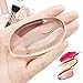 Silicone Makeup Sponge, Premium 2-Pack Beauty Blender Foundation Sponge In A Carrying Case- Easy To Wash Sponge Applicator For Flawless Application Of Liquid Foundation, Primer, Concealer