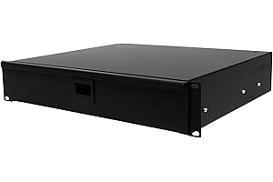 Gator Rackworks Standard 2U Rack Mount Drawer with Lock, 14.2" Deep (GRW-DRW2)