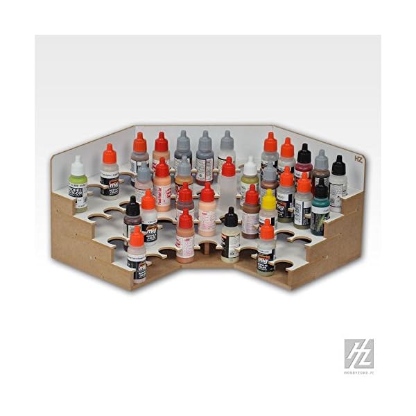 Hobbyzone Eck Farbhalter/Farbrack Modul 26mm (Corner Paints Module 26mm) MWS HZ-OM06S – Bild 3