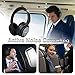 Noise Cancelling Headphones LiteXim QW-07 Bluetooth Headset with Microphone, Wireless&Wired Bluetooth Wireless Earphones Over Ear, CSR with apt-X, Comfortable Protein Earpads for Travel, Work, Game