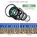 Phone Lens Kit Camera Accessory – Luxsure Universal HD 140° Super Wide Angle Lens + 15X Macro Lens, Mobile Phone Lens Clip-on, for iPhone 7/6/5/4, Android/Samsung & Most Smartphones (Black)