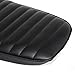 Senkauto 24.5inch Motorcycle Cafe Racer Seat Hump Vintage saddle Seats for Honda CB GB GL CBR Suzuki GS Yamaha XJ XJ550 XT500 XS650 SR500 RD40 (Black)