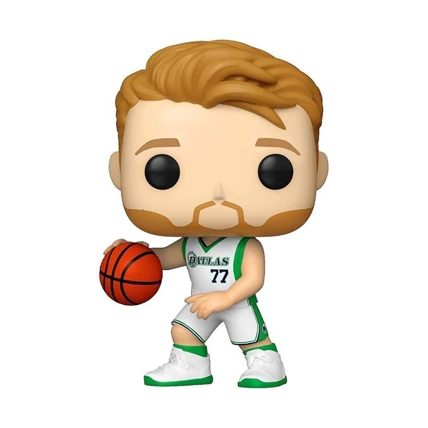 Funko POP! NBA: Mavs - Luka Doncic Dončić - (Light Blue Jersey) - Collectable Vinyl Figure - Gift Idea - Official Merchandise - Toys for Kids & Adults - Sports Fans - Model Figure for Collectors