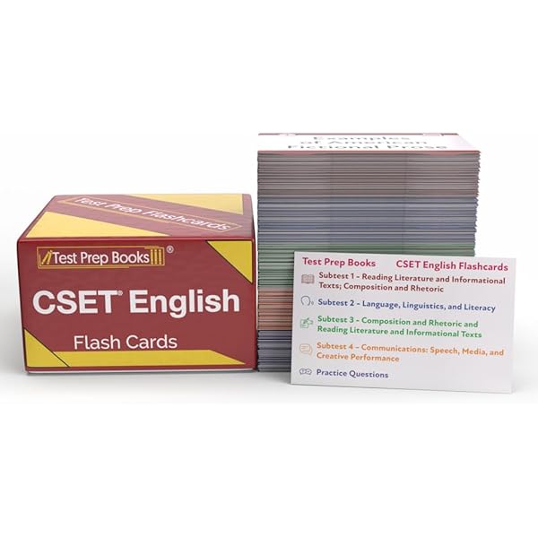 Amazon.com: CSET English Subtests I-IV Book + Online (CSET Teacher