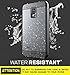 Galaxy Note 4 Case, SUPCASE Water Resistant Full-body Rugged Case with Built-in Screen Protector for Samsung Galaxy Note 4 - Retail Packaging - 3 Interchangeable Covers (Spacy Gray/Silver/Gold)