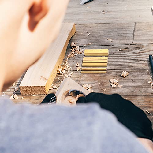 6 Pieces Brass Setup Blocks Height Gauge Set Brass Precision Setup Bars