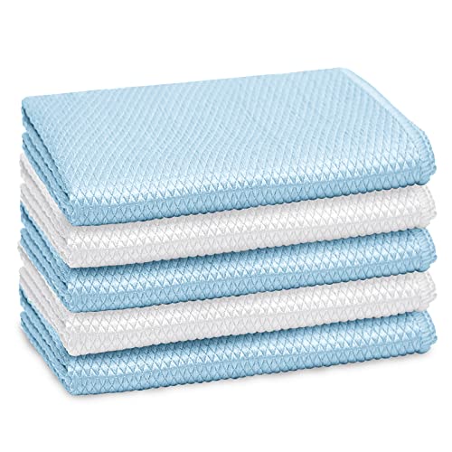 Microfiber Cloth Nanoscale StreakFree Cleaning Cloths Reusable Kitchen