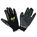 Medium/ 6 Pair Diesel Black Safety Gloves Latex Coated Grip Cut Resistant